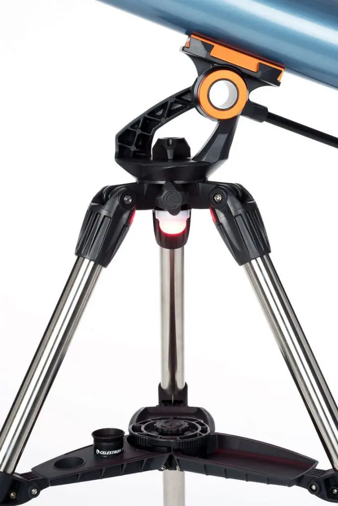 Linterna roja de los telescopios Celestron Inspire