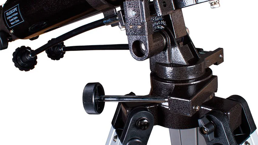 Montura altazimutal con mandos de movimiento lento del telescopio 90 900 skywatcher
