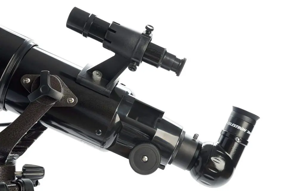 Celestron PowerSeeker AZ - Telescopio astronómico (80 mm de Apertura, 400 mm de Distancia Focal, f/5 de relación Focal) Color Negro y Blanco