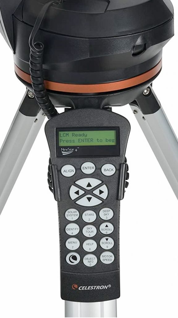 Mando manual telescopios Celestron LCM
