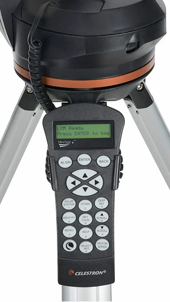 Mando manual telescopios Celestron LCM