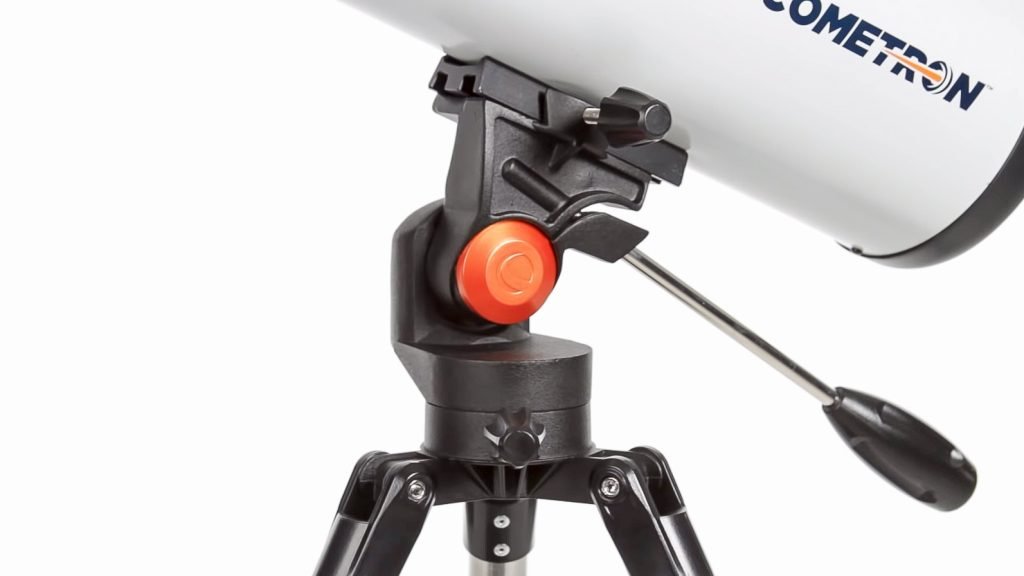 Montura altazimutal con embrague de altitud del telescopio Celestron Cometron 114 AZ