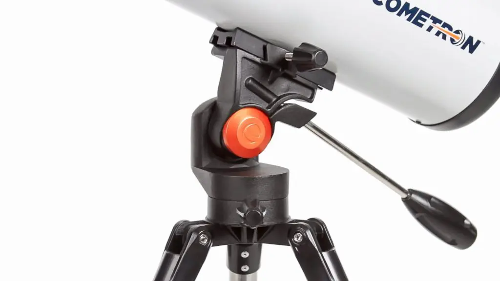 Montura altazimutal con embrague de altitud del telescopio Celestron Cometron 114 AZ